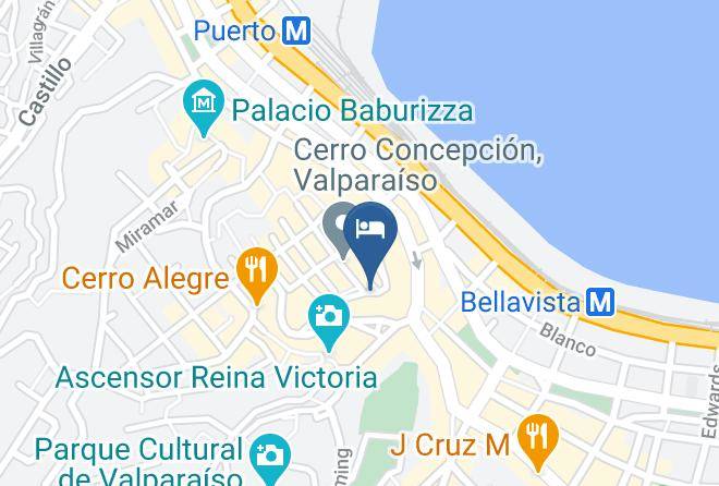 Valparaiso Province - Hotel Manoir Atkinson Maps