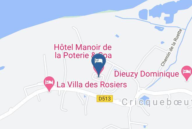 Calvados - Hotel Manoir De La Poterie & Spa Maps