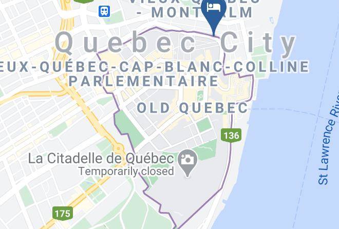 Le Manoir Des Remparts Map