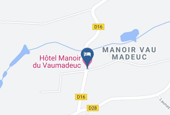 Hotel Manoir Du Vaumadeuc Map