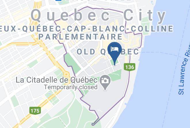 Capitale Nationale - Hotel Manoir Sur Le Cap Maps