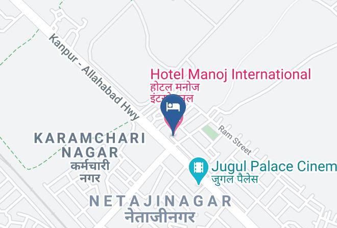 Kanpur - Hotel Manoj International Maps