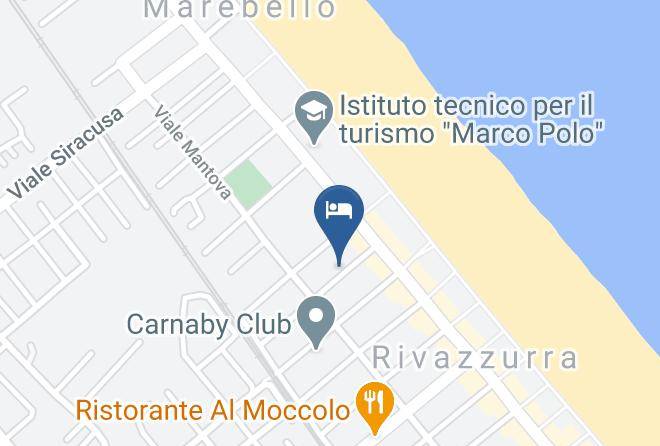 Rimini - Hotel Manola Maps