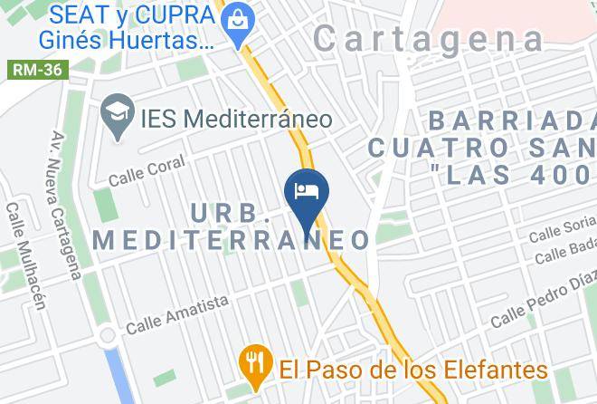 Murcia - Hotel Manolo Maps