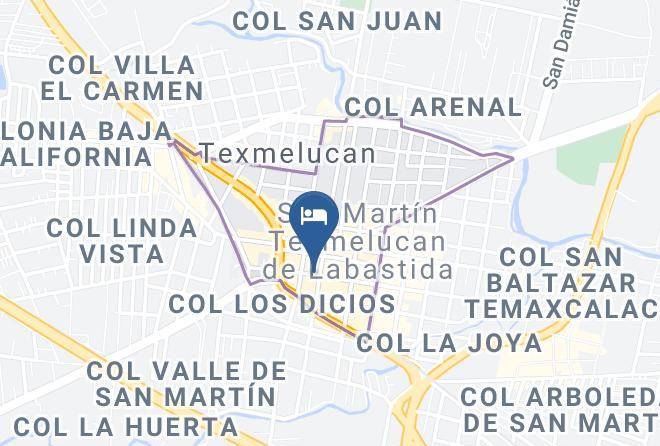 San Martin Texmelucan - Hotel Manolos Maps