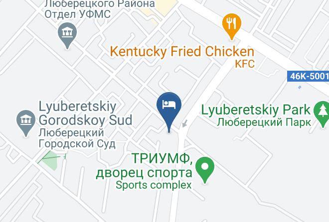 Lyuberetsky District - Hotel Mansard Maps