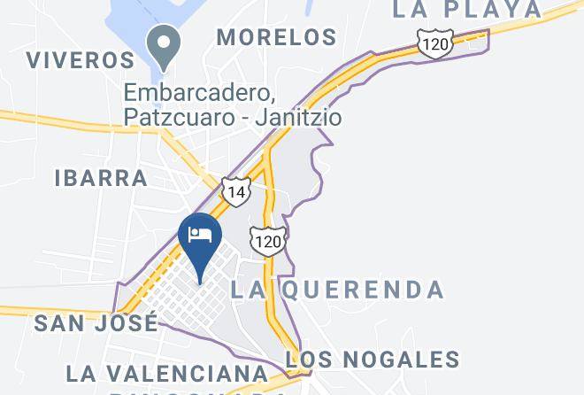 Mansion Bugambilias Map