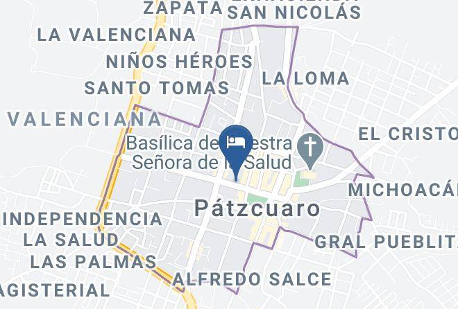 Hotel Mansion De Los Suenos Map