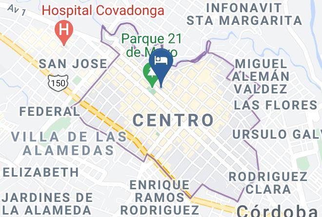 Cordoba - Hotel Mansur Maps