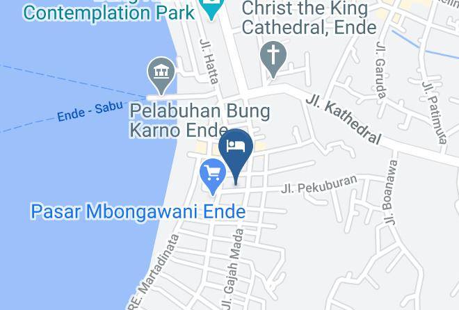 Ende Regency - Hotel Mansyur Kota Ende Maps