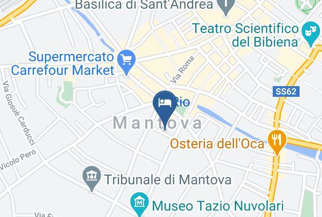 Mantua - Hotel Mantegna Maps