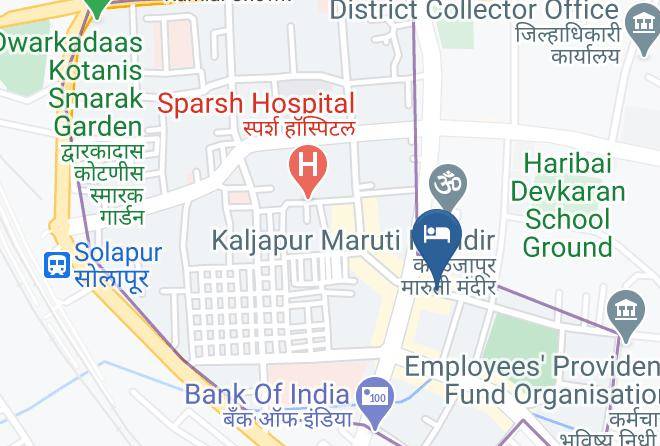 Sholapur - Hotel Mantralaya Maps