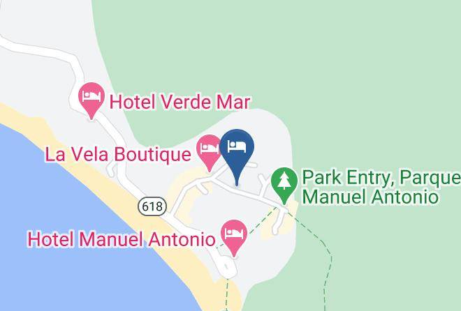Aguirre - Hotel Manuel Antonio Park Maps