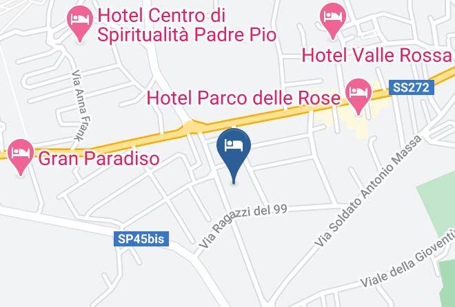 Foggia - Hotel Manuel Bed Breakfast Maps