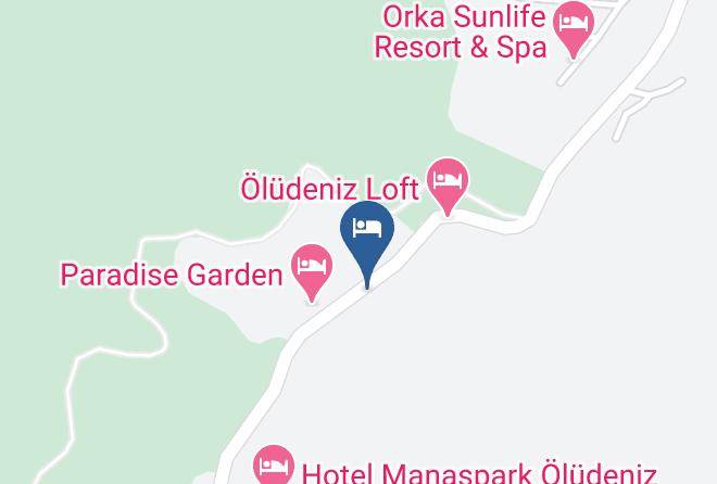 Fethiye - Manzara Hotel Maps