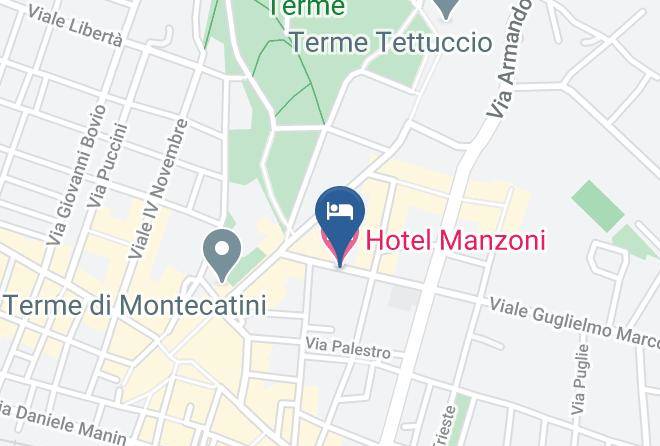 Pistoia - Hotel Manzoni Maps