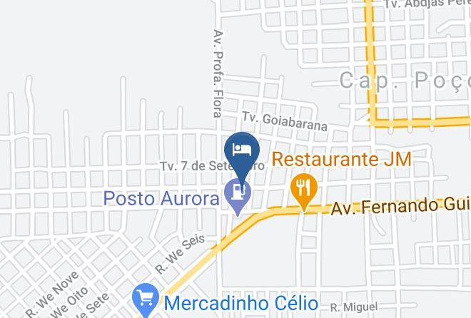 Capitao Poco - Hotel Mao Branca Maps