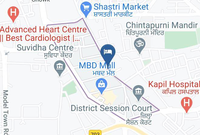 Jalandhar - Hotel Maple Maps