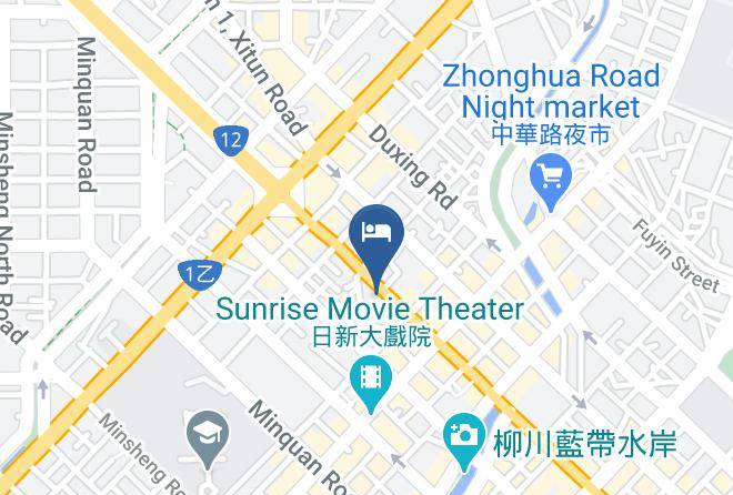 North District - Hotel Maple Taiwan Boulevard Maps