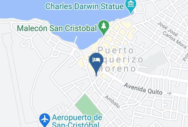 San Cristobal - Hotel Mar Azul Galapagos Maps