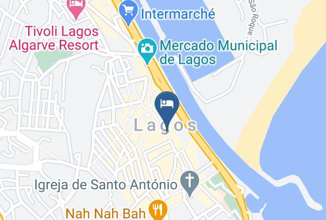 Lagos - Hotel Mar Azul Maps