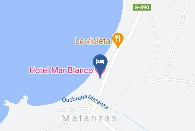 Cardenal Caro Province - Hotel Mar Blanco Maps