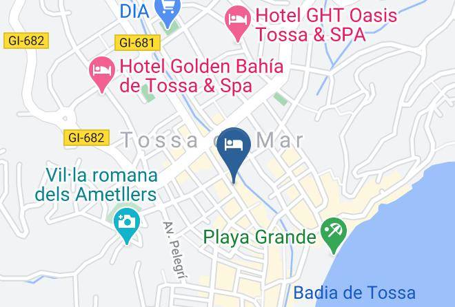 Girona - Hotel Mar Blau Maps