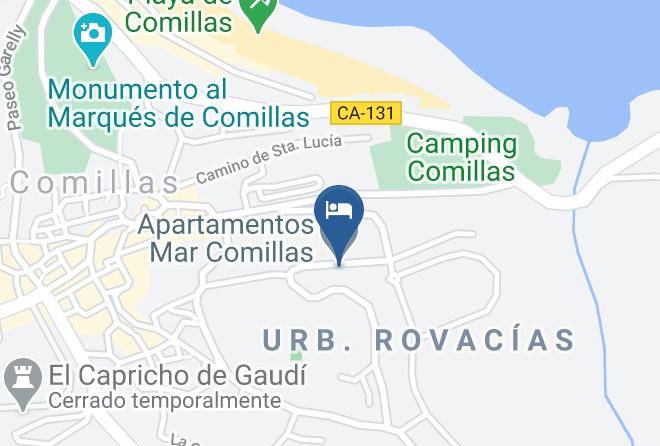 Comillas - Hotel Mar Comillas By Mij Maps