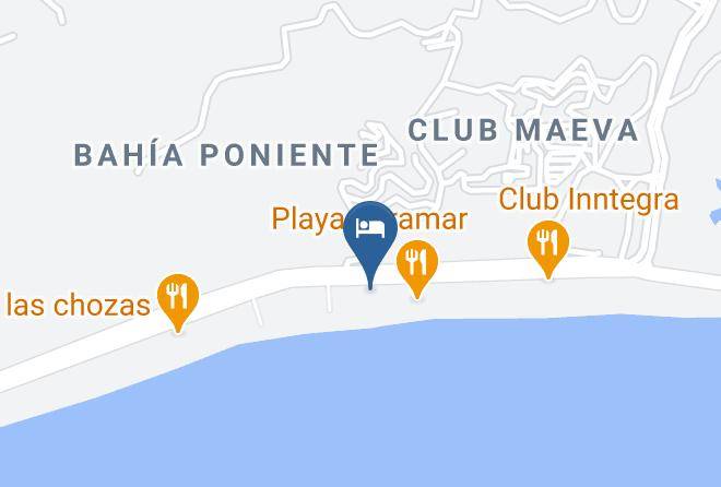 Manzanillo - Hotel Mar Celeste Maps