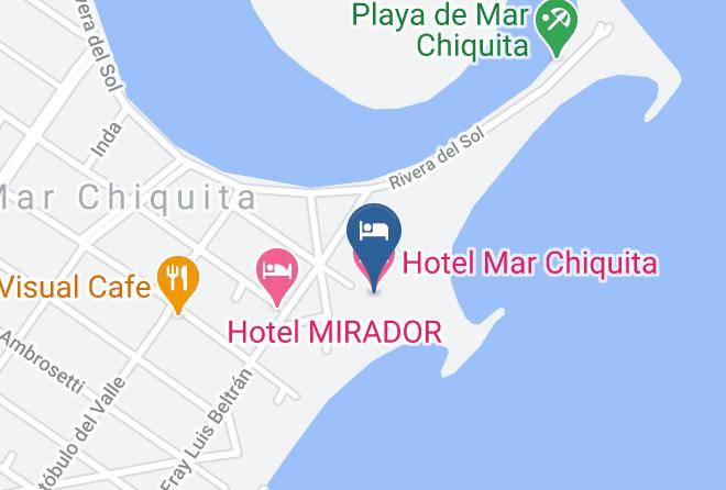 Mar Chiquita - Hotel Mar Chiquita Maps