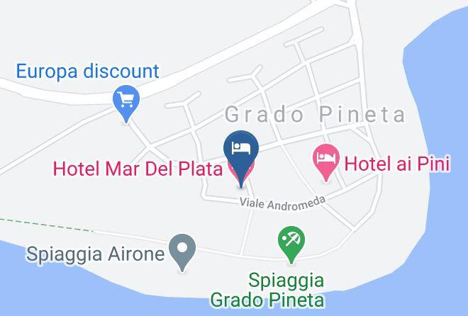 Gorizia - Hotel Mar Del Plata Maps