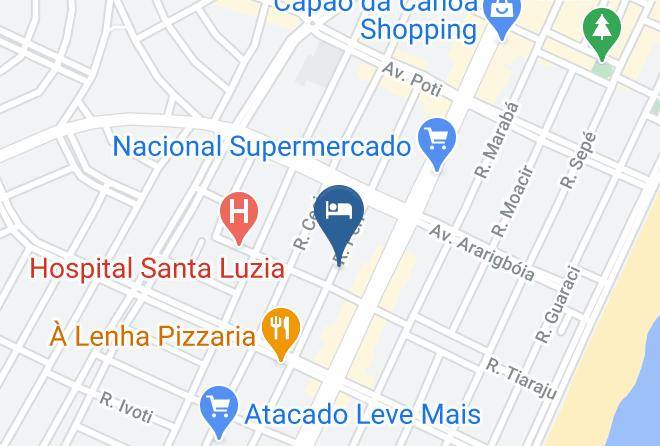 Capao Da Canoa - Hotel Mar E Mar Maps
