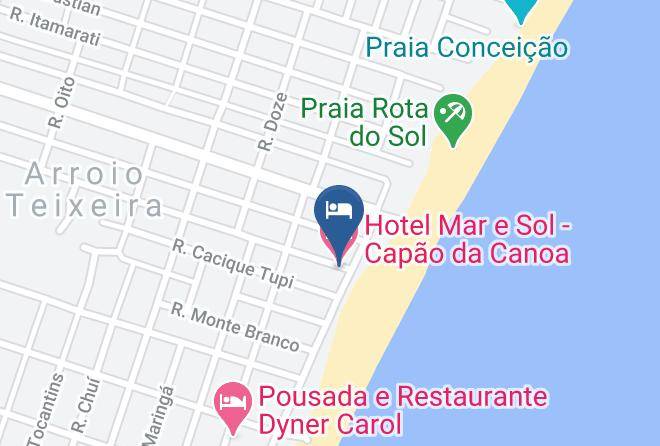 Hotel Mar E Sol Capao Da Canoa Map