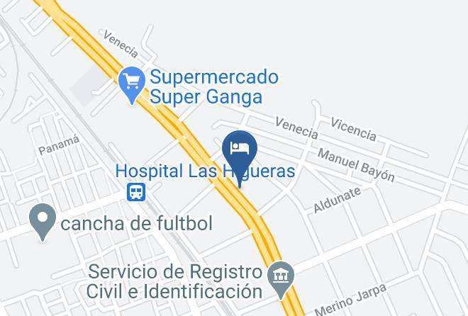 Concepcion Province - Hotel Mar Sur Maps
