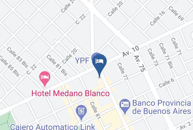 Necochea - Hotel Mar Y Cielo Maps