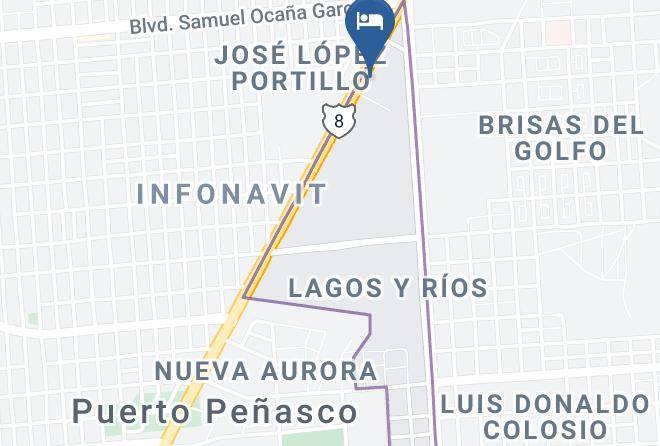 Puerto Penasco Municipality - Hotel Mar Y Sol Maps