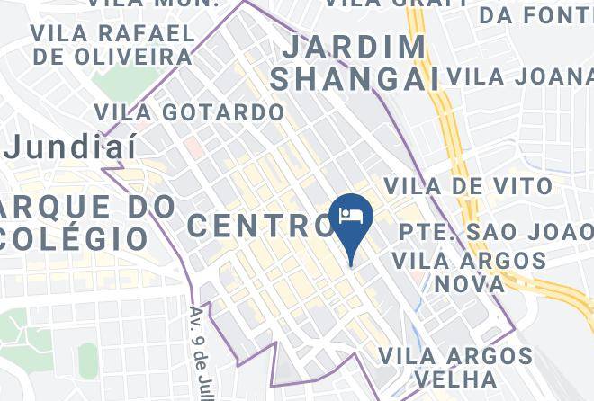 Jundiai - Hotel Maraba Maps