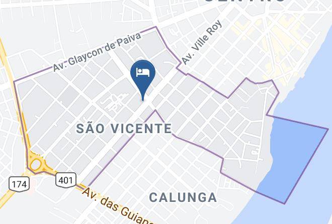 Boa Vista - Hotel Maraca Maps