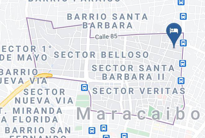Maracaibo - Hotel Cumberland Maps
