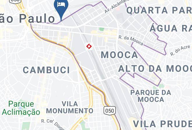 Sao Paulo Bras - Hotel Maracana Maps