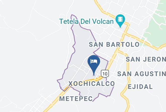 Tetela Del Volcan - Hotel Maragreens Maps