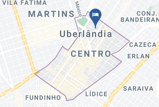 Uberlandia - Hotel Maraja Maps