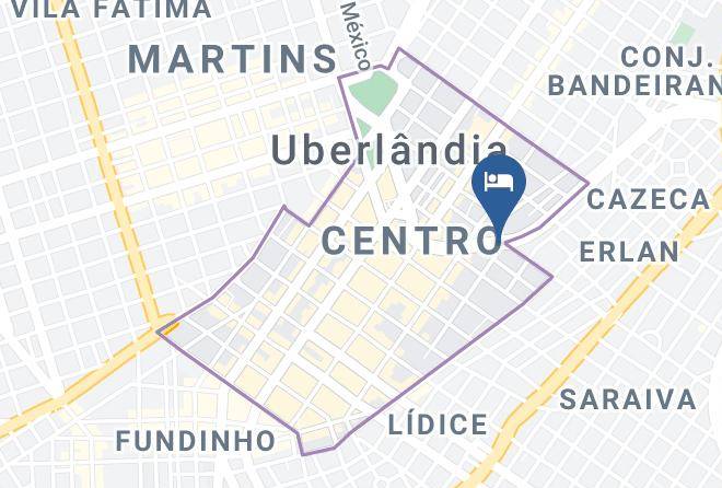 Uberlandia - Hotel Marajo Maps