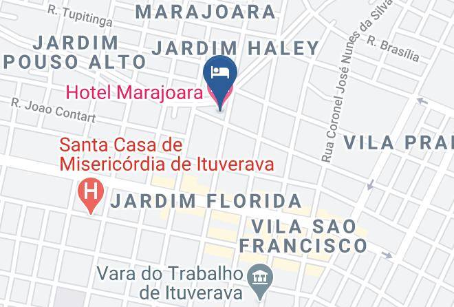 Ituverava - Hotel Marajoara Maps