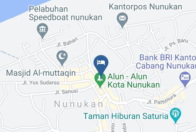 Nunukan Regency - Hotel Marami Maps