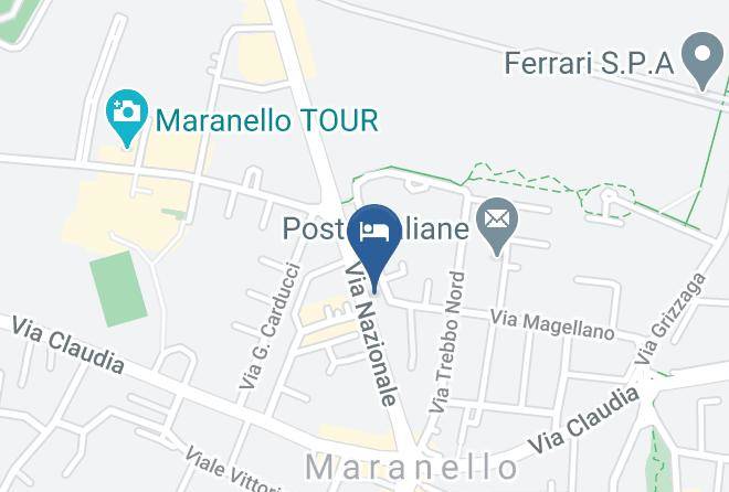 Modena - Hotel Villa Maranello Maps