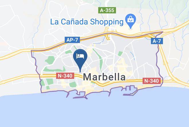 Malaga - Hotel Marbella Inn Maps