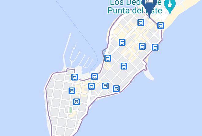 Punta Del Este - Hotel Marbella Maps