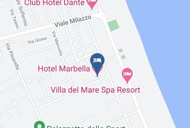 Ravenna - Hotel Marbella Maps