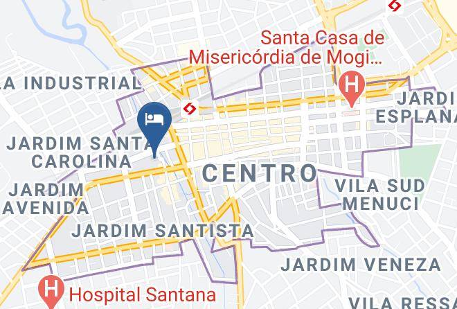 Mogi Das Cruzes - Hotel Marbor Maps